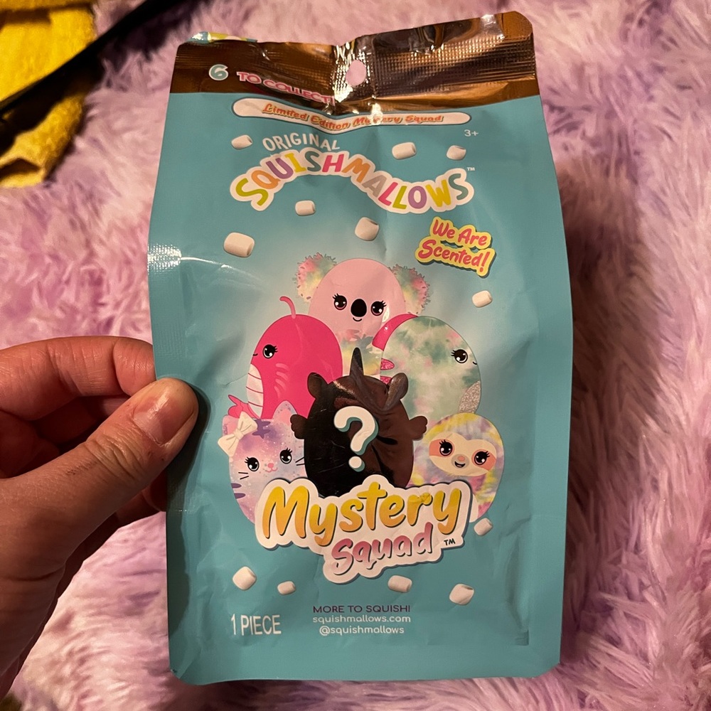 Squishmallow mystery squad scented bag limited